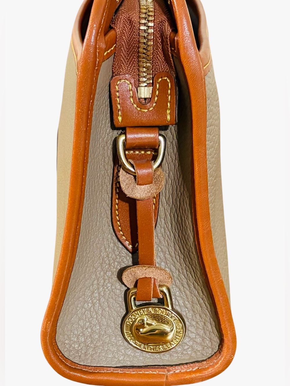 Vintage Dooney & Bourke All-Weather Leather Bag - Picture 5 of 11